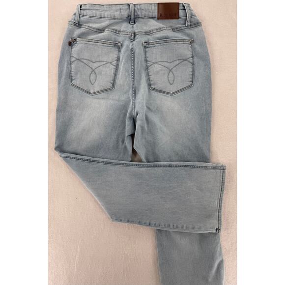 Judy Blue Jeans High Rise Tummy Control Bootcut Light Wash Denim 14 S Petite - Picture 4 of 10